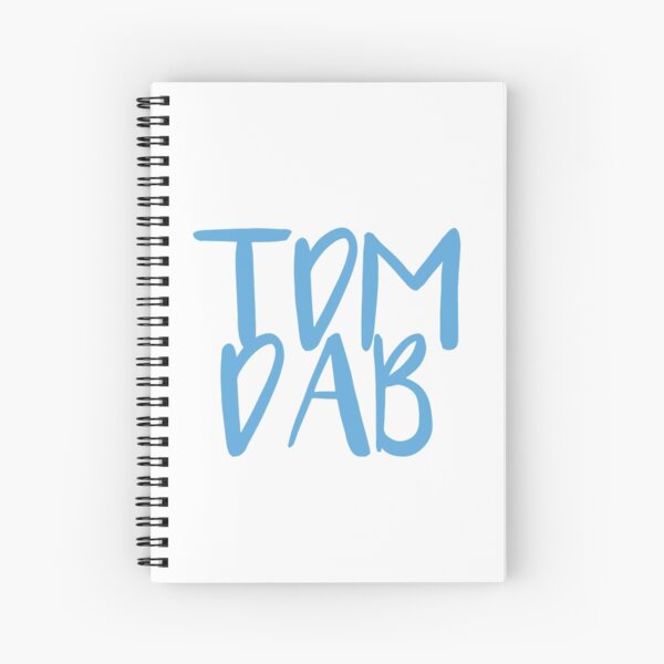 TDM Dab Spiral Notebook