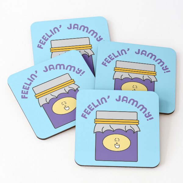 Item preview, Feelin' Jammy - Blackcurrant Jam designed and sold by Sketchypenface.