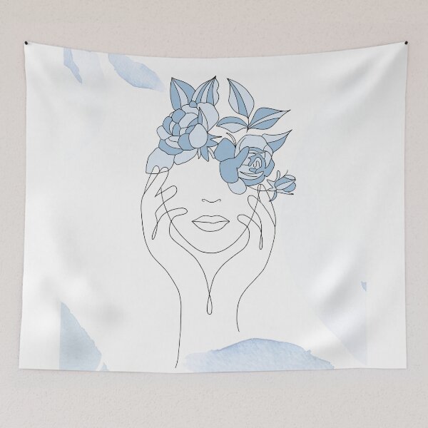 Item preview, Minimalist woman portrait designed and sold by paulrommer.