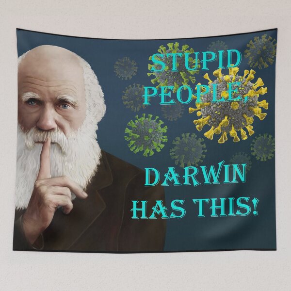 Item preview,  Rona & Stupid People -  Darwin has this! designed and sold by Kestrelle.