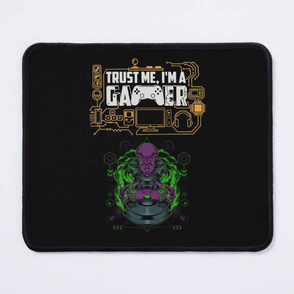 Item preview, Trust Me I'm A Gamer Alien Style Design designed and sold by darknessjeff86.