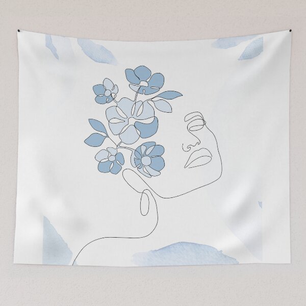 Item preview, Minimalist woman portrait designed and sold by paulrommer.