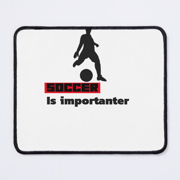 Item preview, School is important - soccer is importanter designed and sold by Dvzshirts.