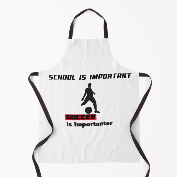 Item preview, School is important - soccer is importanter designed and sold by Dvzshirts.
