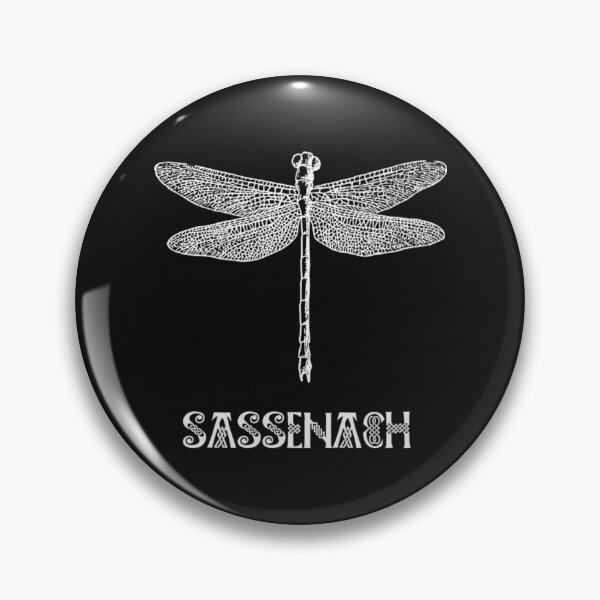 Item preview, Outlander DRAGONFLY SASSENACH WHITE designed and sold by PeishaKseyy.