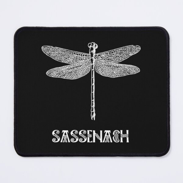 Item preview, Outlander DRAGONFLY SASSENACH WHITE designed and sold by PeishaKseyy.