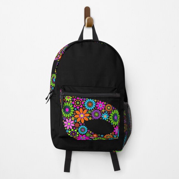 Item preview, Colourful Flower Pattern illustration Design designed and sold by Island Canvas.