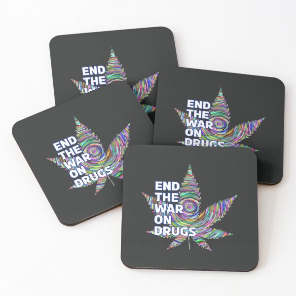 Item preview, End the War on Drugs (Multicolored Pot Leaf) designed and sold by CharlesPeterfs.