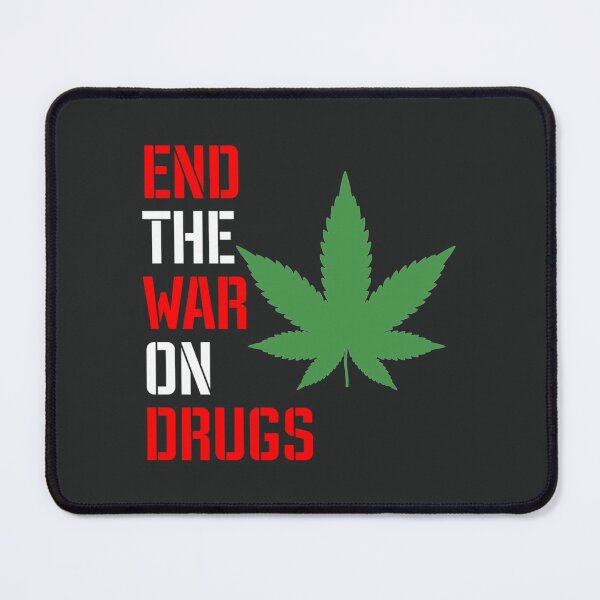 Item preview, End the War on Drugs (White Text, Black designed and sold by CharlesPeterfs.