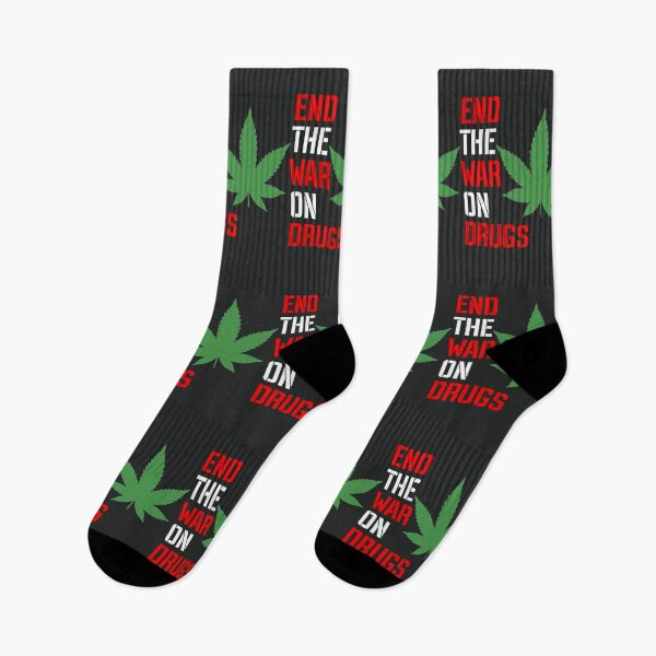 Item preview, End the War on Drugs (White Text, Black designed and sold by CharlesPeterfs.