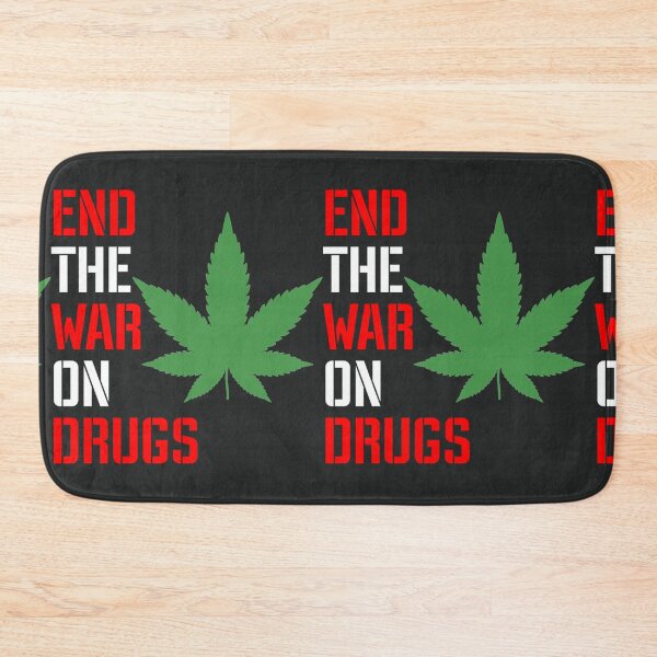 Item preview, End the War on Drugs (White Text, Black designed and sold by CharlesPeterfs.