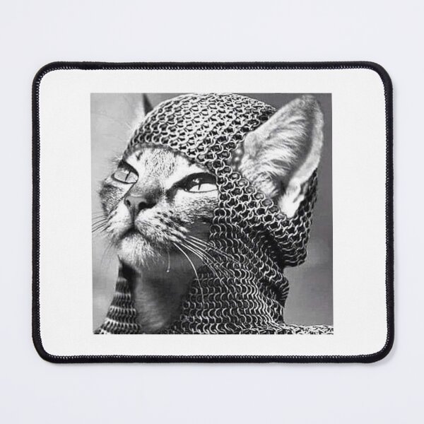 Item preview, Cat in Chainmail Armor designed and sold by Popular-Gifts.