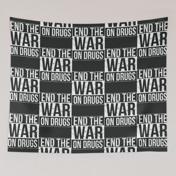 Item preview, End The War On Drugs T-Shirt designed and sold by CharlesPeterfs.