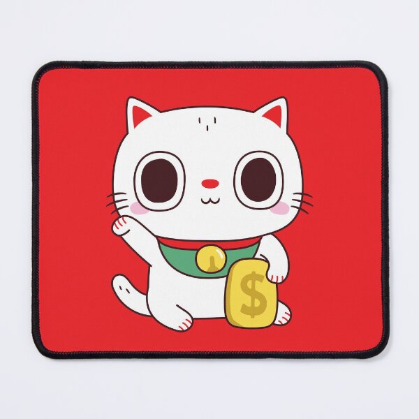 Item preview, Cute Maneki Neko Fortune Money Cat designed and sold by rustydoodle.