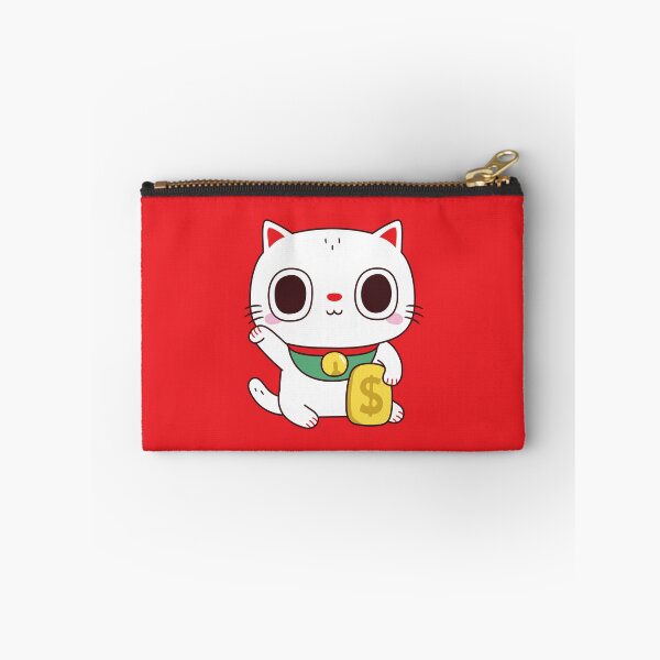 Item preview, Cute Maneki Neko Fortune Money Cat designed and sold by rustydoodle.