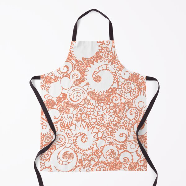 Item preview, Intense geometric chuck - orange sherbet designed and sold by Claire Bowley.
