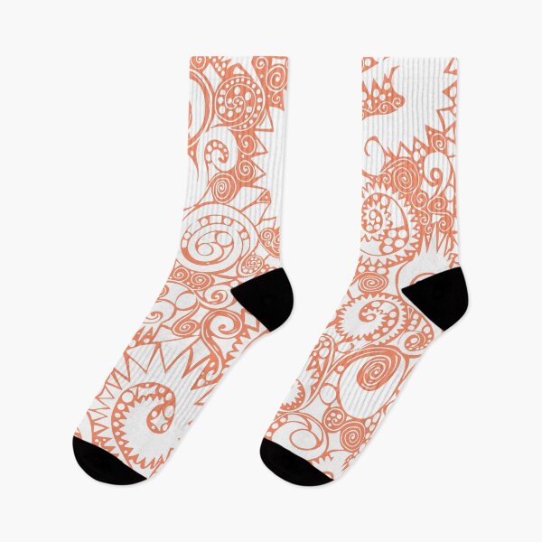 Item preview, Intense geometric chuck - orange sherbet designed and sold by Claire Bowley.