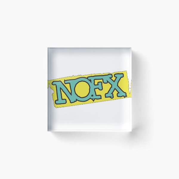 klassisches nofx-Logo Acrylblock