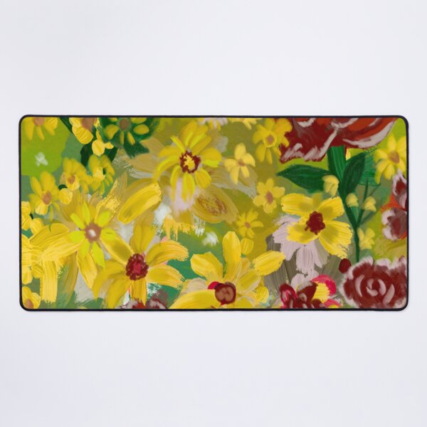 Flowers Desk Mat