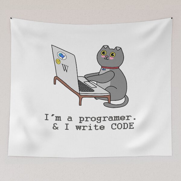 Item preview,  I'm a programer, I'm a developer and I write CODE designed and sold by devtshirts.