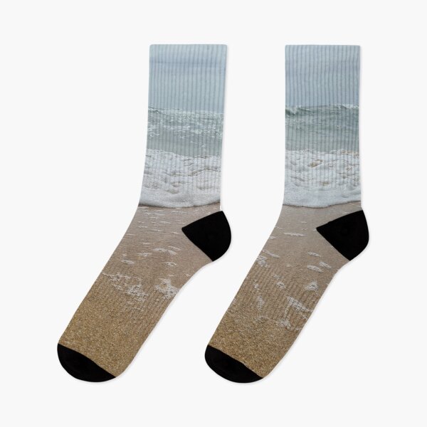 Item preview, Ocean: foam on sand from blue and white waves designed and sold by Funny-Quote.