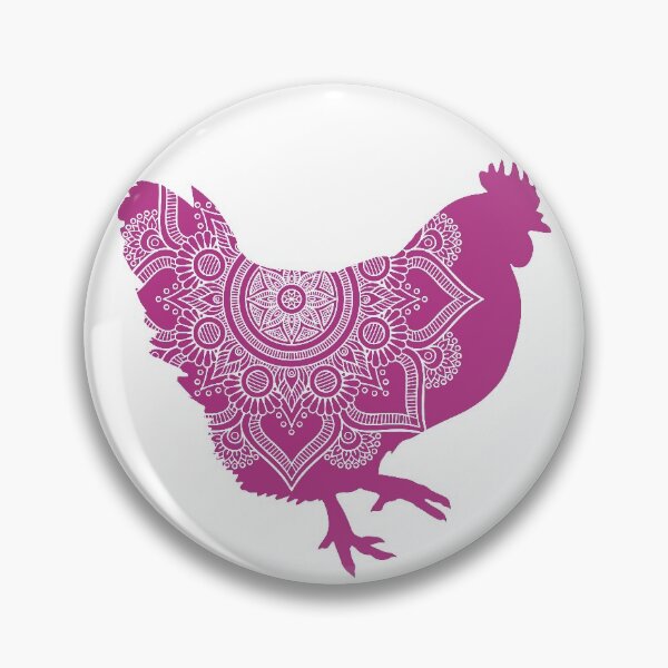 Item preview, Hen Chicken Animals Mandala designed and sold by Alva-Creatur.