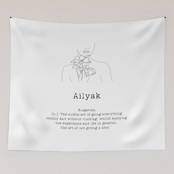 Item preview, AILYAK - "The art of not giving a shit" designed and sold by BookberryGarden.