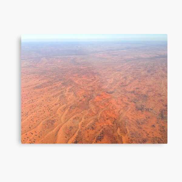 Tanami Sandhills Metal Print
