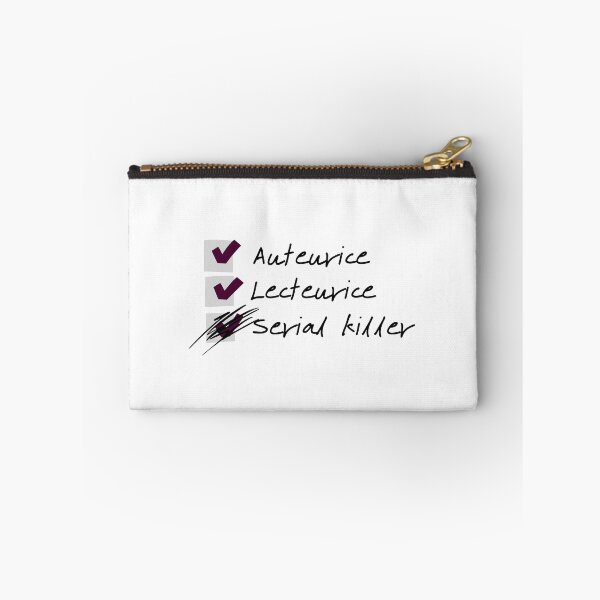 Item preview, Checkbox - Author, reader, serial killer designed and sold by Génération Ecriture.