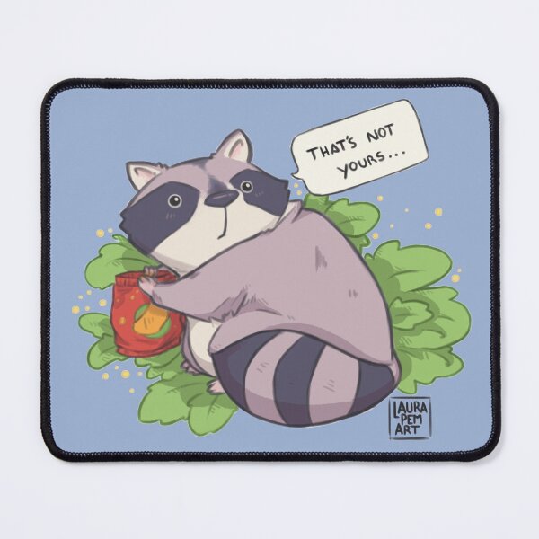 Item preview, Naughty Raccoon designed and sold by LauraPemArt.