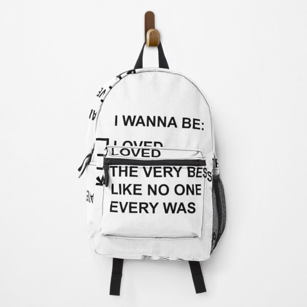 Item preview, I wanna be (black text) designed and sold by CharlesPeterfs.