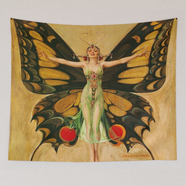 Item preview, F.X. Leyendecker - 1922 The Flapper (painting for 2-2-1922 Life cover) designed and sold by Lefteris Betsis.