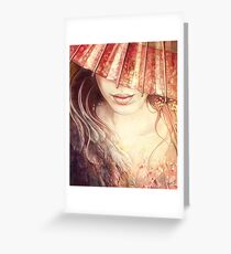 Japanese dream Greeting Card