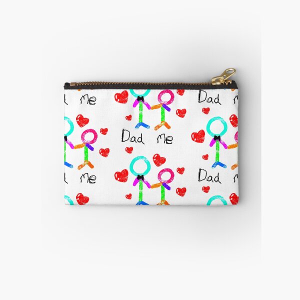 Item preview, Dad and Me told love dad, with doodle kid hand drawing a colorful crayon. designed and sold by little-monkey-s.