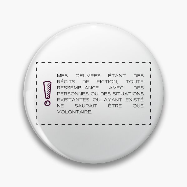 Item preview, Any resemblance to reality can only be voluntary designed and sold by Génération Ecriture.