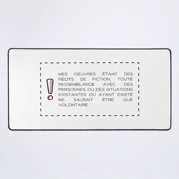Item preview, Any resemblance to reality can only be voluntary designed and sold by Génération Ecriture.