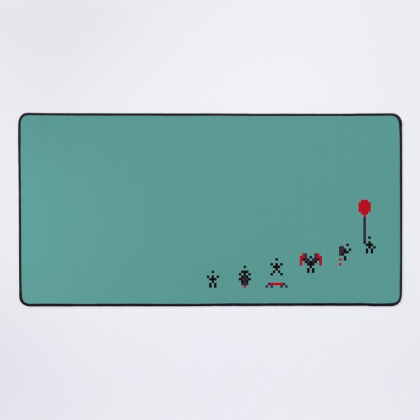Item preview, Evolution of flight - Pixelated stick figure finding flight designed and sold by For the love of Pixels.