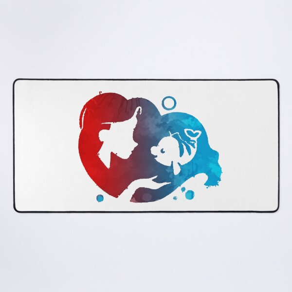 Item preview, Mermaid and Fish Inspired Silhouette designed and sold by ShadowsInspired.