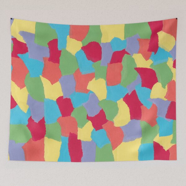 Item preview, Multicoloured Ripped Paper Pieces  designed and sold by Sketchypenface.