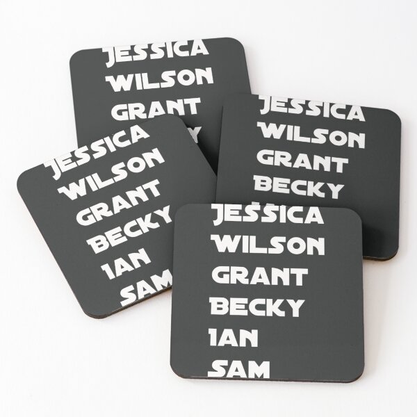 Item preview, Jessica wilson Grant Becky Ian Sam Active designed and sold by CharlesPeterfs.