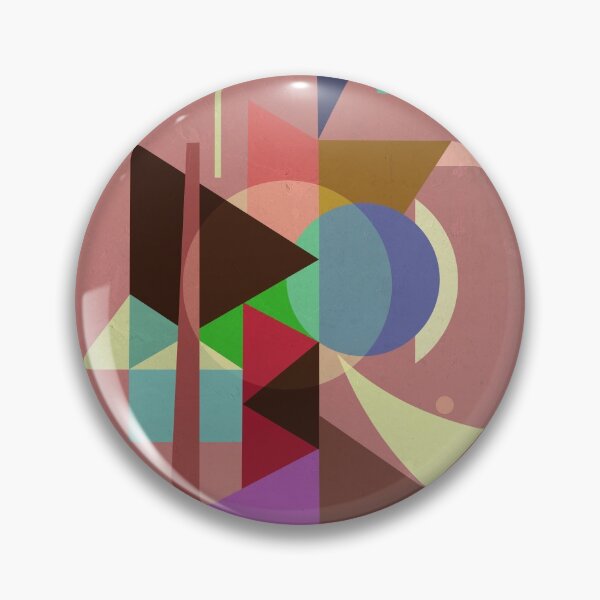 Item preview, Abstract composition - inspired by cubism, purple  designed and sold by korasi.