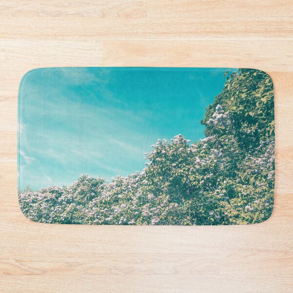 Item preview, Blooming Lilac hedge and blue sky designed and sold by Amalus-files.