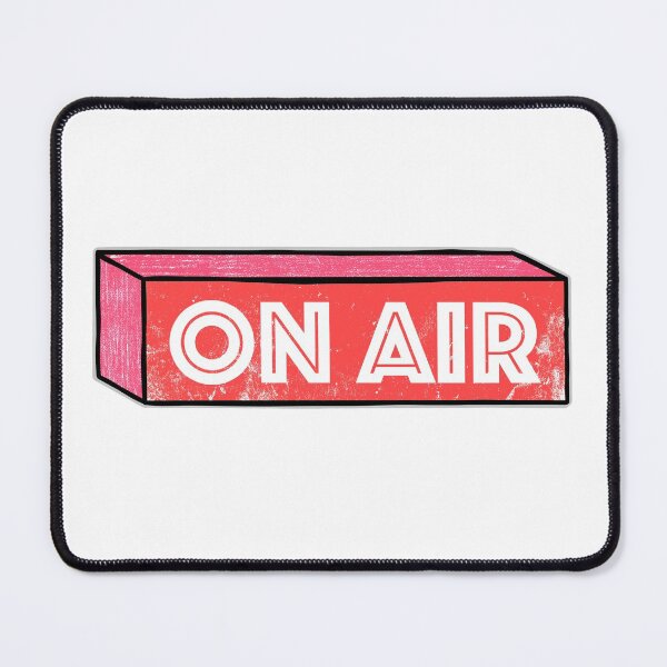Item preview, Old lightbox sign with the words On Air designed and sold by FontGraphics.