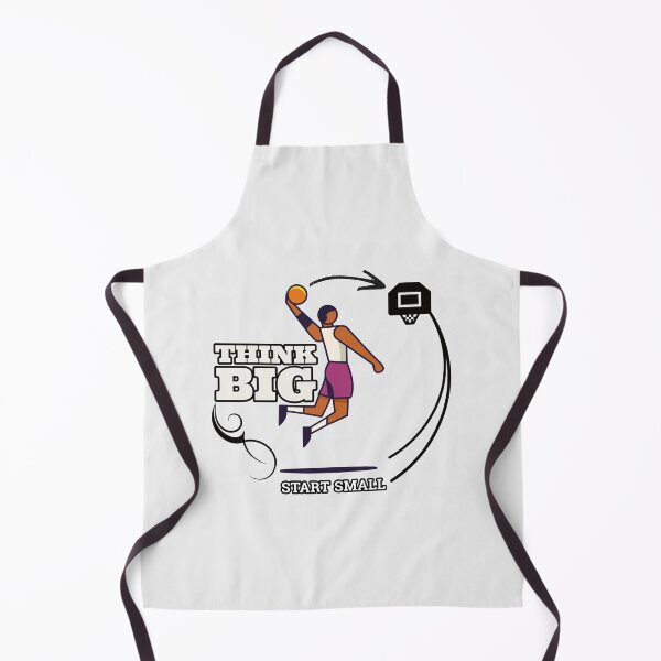 Item preview, Think big start small motivational quote with inspiring basket ball player designed and sold by Everyday_wonder .