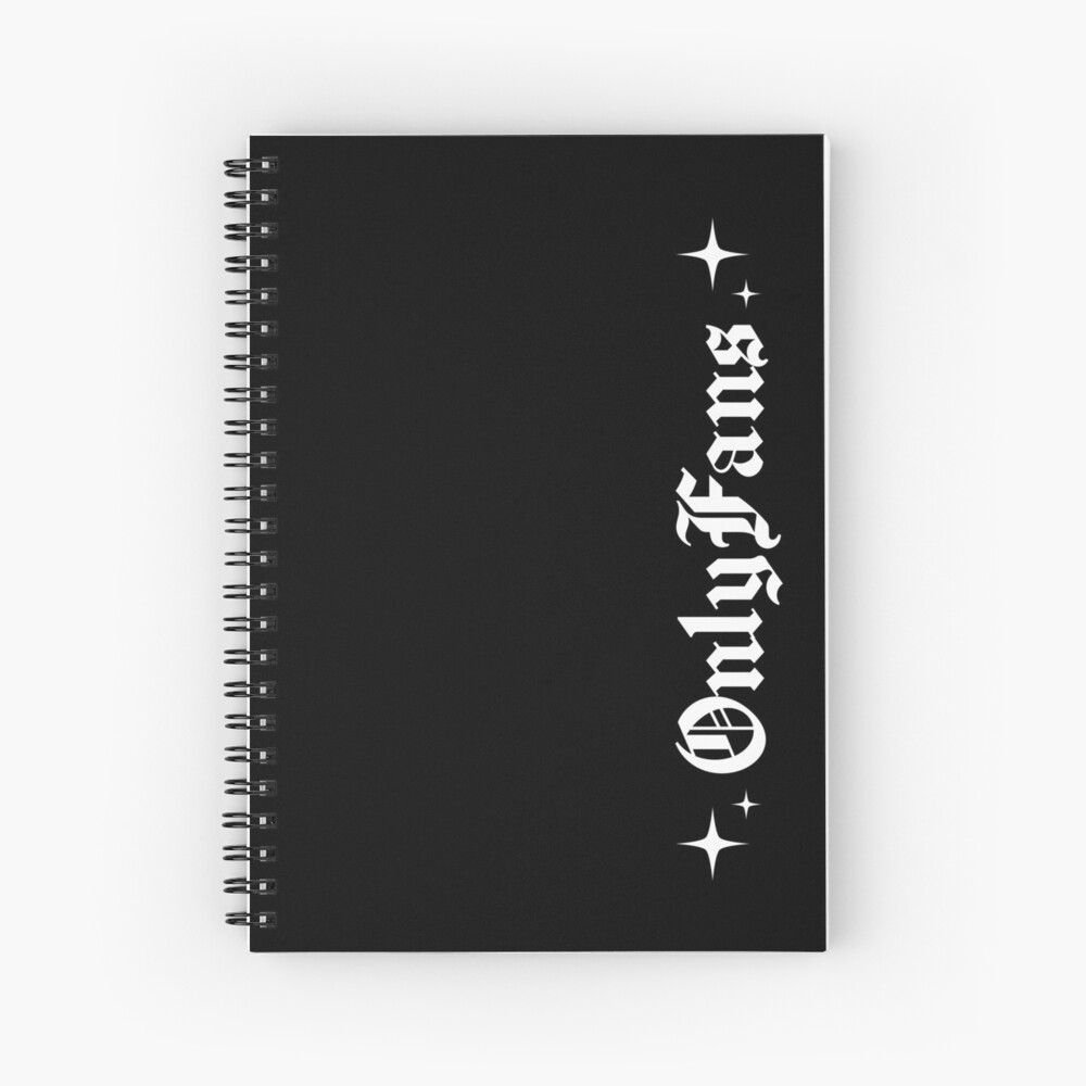 Gothic Onlyfans E Girl Halloween Dark Aesthetic Spiral Notebook For Sale By Sw Boutique 