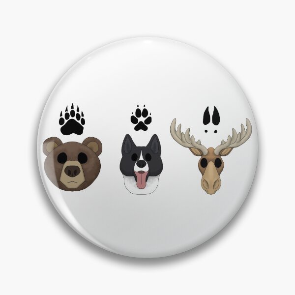 Item preview, Karelian Bear Dog, Bear and Moose designed and sold by AndromedaFIN.