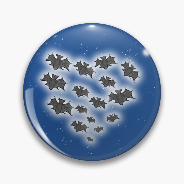 Item preview, Sciame di Pipistrelli nella notte / Bat Swarm in the night  designed and sold by ArcheoNerd.