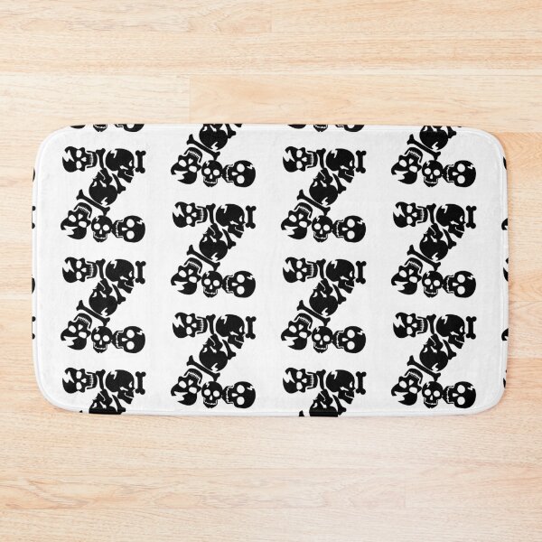 Item preview, Black Skull letter Z designed and sold by Quote for  Success.