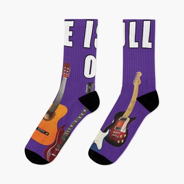 Item preview, Life is full of important choices guitar designed and sold by Feline Rockstars.
