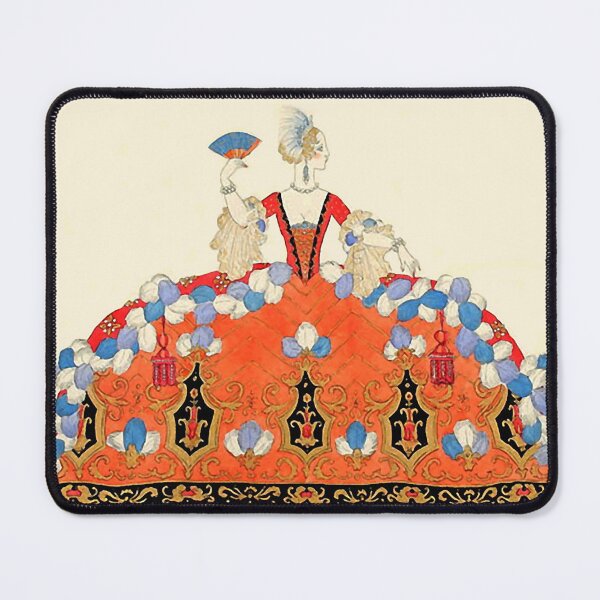 Item preview, ROCOCO LADIES ART DECO FASHION COSTUME DESIGN designed and sold by BulganLumini.
